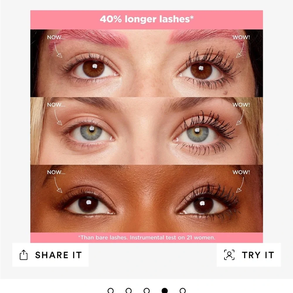 BENEFIT *MINI* THEY’RE REAL! MAGNETIC MASCARA. SHADE: SUPERCHARGED BLACK NEW